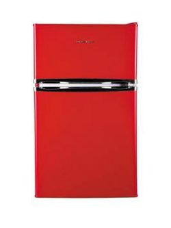 Russell Hobbs Rhucff50R 50Cm Wide Under-Counter Freestanding Fridge Freezer - Red